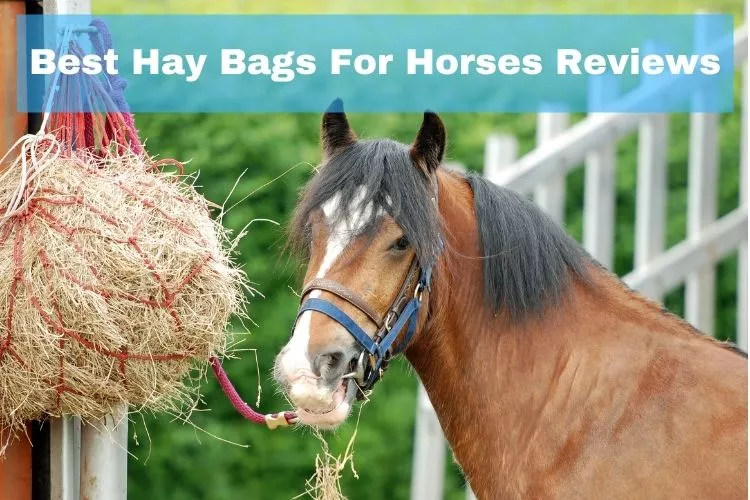 Harrison Howard Premium Durable Horse Hay Bags Slow Feed Hay Bag 1680D Feed Bag 