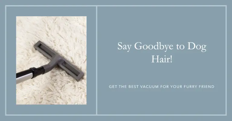 Best Vacuum For Dog Hair On Hardwood Floors